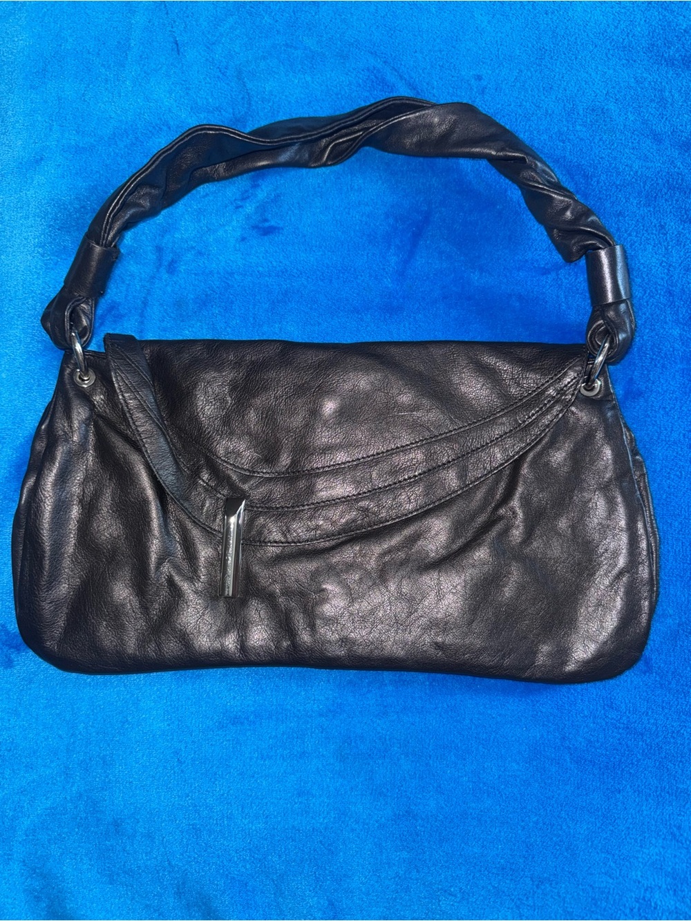 Banana republic Black Leather Shoulder Bag - Unbranded